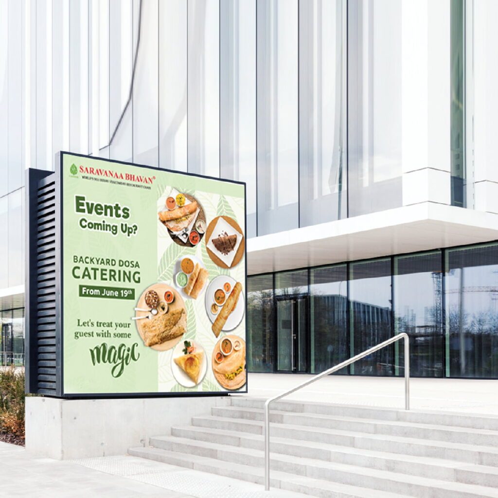 Catering Events Standee